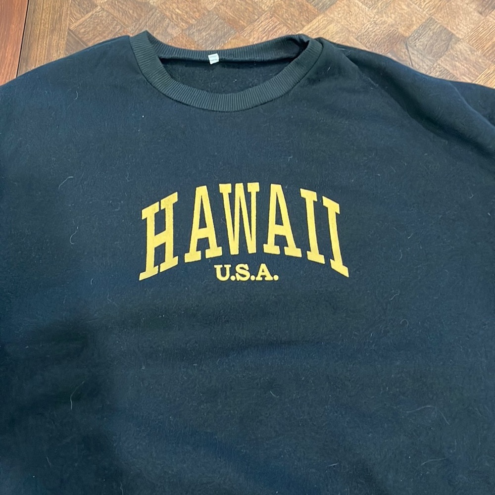 hawaii oversized sweatshirt
